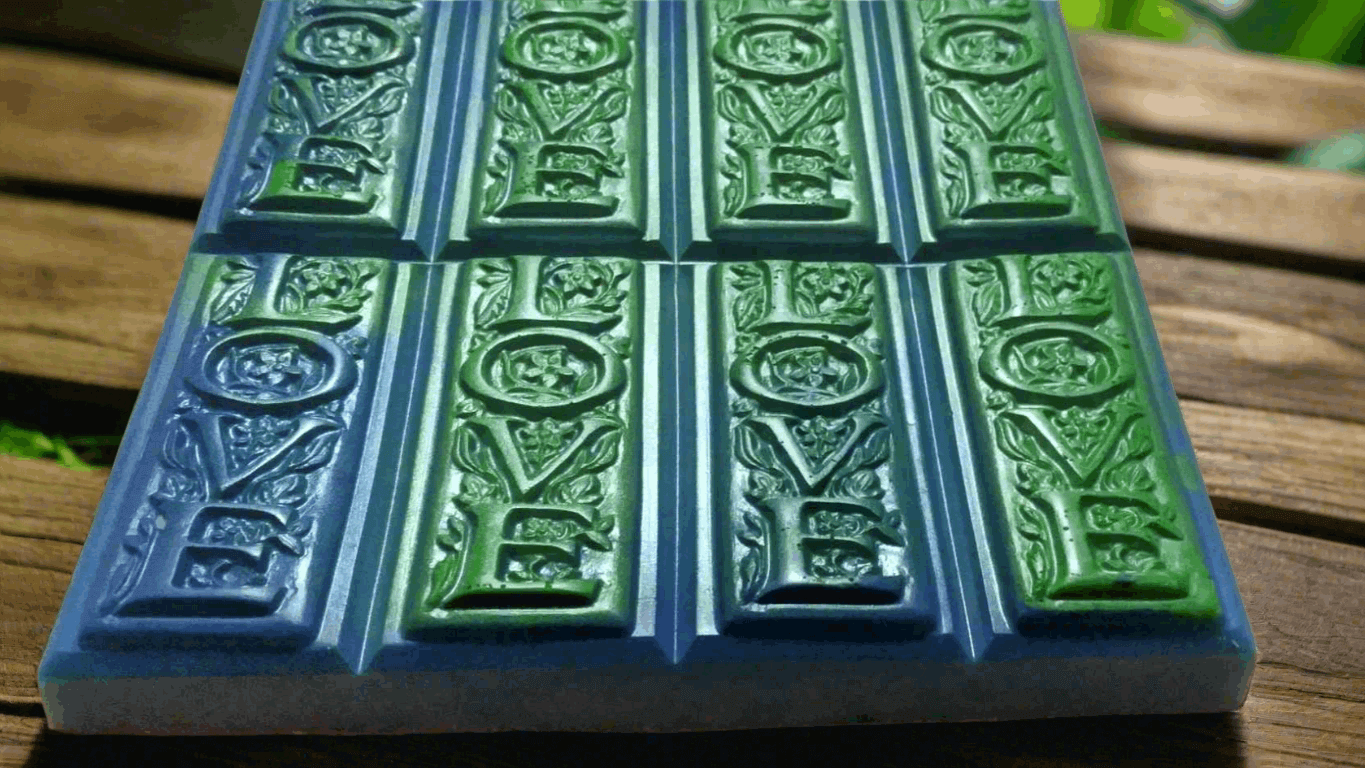 Scented Artisan Wax Melts | Love's Embrace | 8-Bar Snap and Chop | Handcrafted Home Fragrance | Long-Lasting Wax Melts