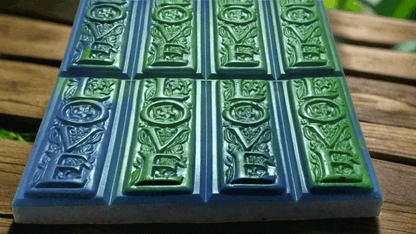 Scented Artisan Wax Melts | Love's Embrace | 8-Bar Snap and Chop | Handcrafted Home Fragrance | Long-Lasting Wax Melts