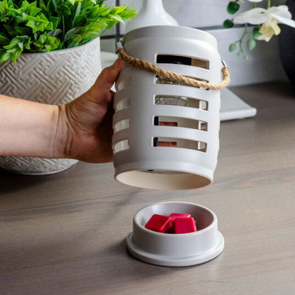 Ceramic Illumination Tart Wax Warmer - Shutter Canopy