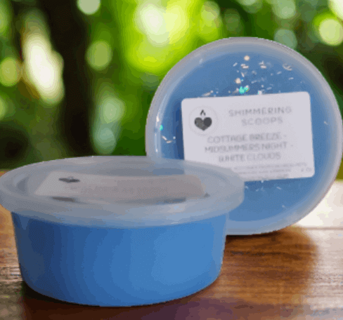 Scoopable Wax Melt Cups | 804 Original Custom Wax Blend | Soft & Creamy Paraffin Wax Blend| Excellent Scent Throw | Unique  Scents