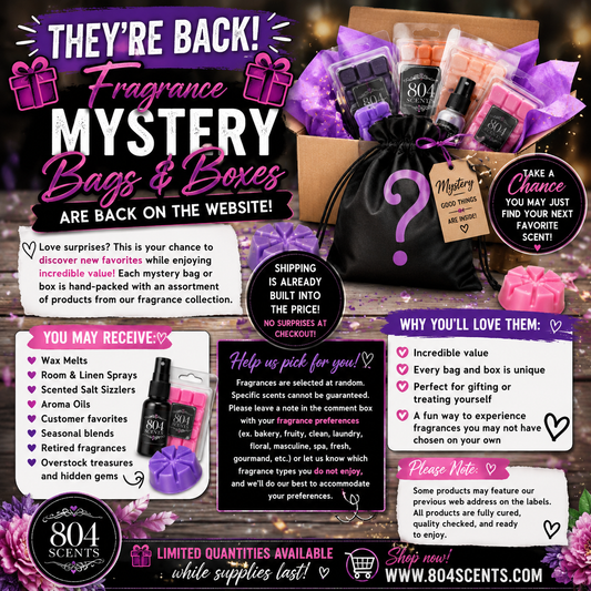 Fragrance Mystery Bag - Box - Bundles - Free Us Shipping
